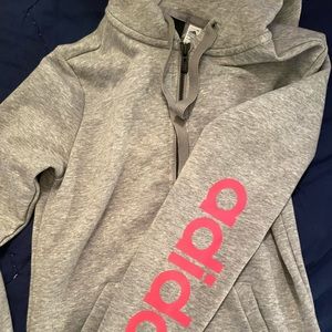 Adidas zip up hoodie